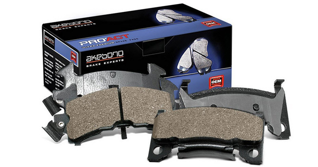 Akebono ACT787 ProACT Ultra-Premium ceramic brake pads