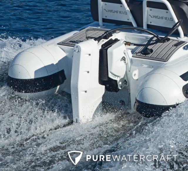 pure watercraft outboard running