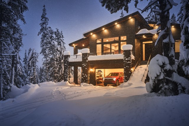 ford f-150 powering house