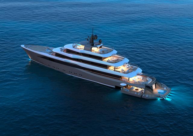 nauta design hybrid superyacht