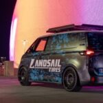 Landsail Tires Showcases the 2023 VW ID. Buzz Cargo Van at the 2023 SEMA Shop